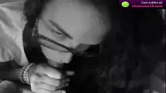 Abspielen Kammersexcam mit Sperma auf meiner Brille 8d