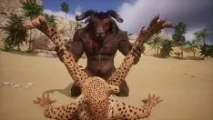 Putar minotaur toket besar dan mani muncrat di panthera pardus - hidup belantara