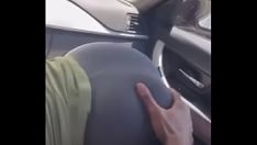চালান আবলুস গাছ milf গাড়ির মধ্যে গলবিল ফাকড পায়