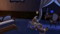 Oynat Birkaç adam iki kişilik bir missy düzenledi