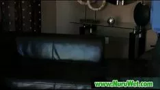 Abspielen Heiße Masse Shotuse in Öl Nuru kneten 15