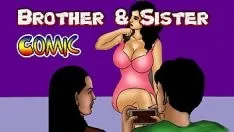 Play Step-brother helps step-sister's study comic