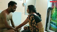 Putar Balas dendam istri India: desi threesome di saree!
